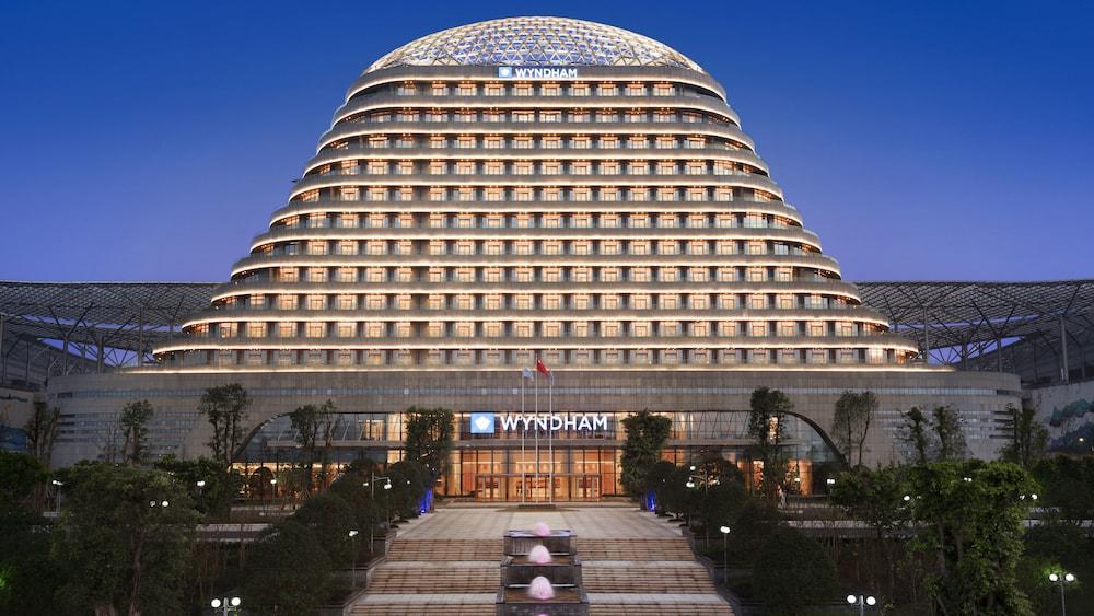 Hotel Wyndham Chongqing Yuelai Exterior foto